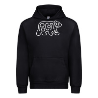 Black poconos pennsylvania pocono pa bear travel animal Urban Hoodie - linhVisuals