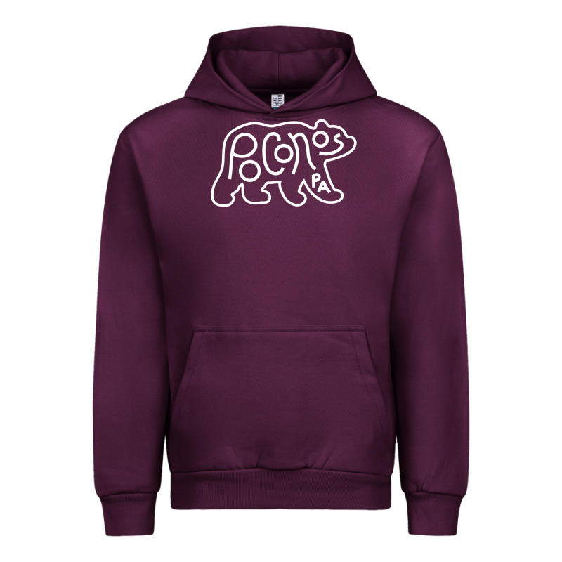 Poconos Pennsylvania Pocono Pa Bear Travel Animal Urban Hoodie by linhVisuals | Teevron
