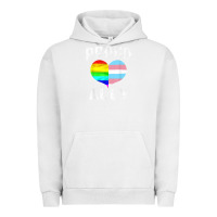Pigment Lunar Rock proud ally lgbt rainbow heart gay pride month Urban Hoodie - linhVisuals