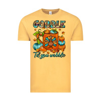 Vintage Mustard Gobble Til You Wobble Coffee Mug Vintage Tee - FaDigitalArtStudio