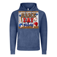Vintage Denim game day vibes tumbler Vintage Hoodie - BundleAndBundleShop