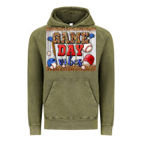 Vintage Olive game day vibes tumbler Vintage Hoodie - BundleAndBundleShop