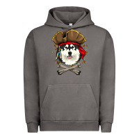 Pigment Tornado alaskan malamute pirate dog halloween Urban Hoodie - linhVisuals