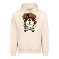 Sandshell alaskan malamute pirate dog halloween Urban Hoodie - linhVisuals