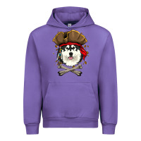 Tulip alaskan malamute pirate dog halloween Urban Hoodie - linhVisuals