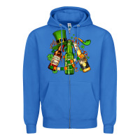 True Royal st patrick's beers flags and hat Zipper Hoodie - AdoDesignShop