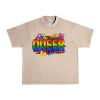 French Oak queer Urban Heavy Tee - FaDigitalArtStudio