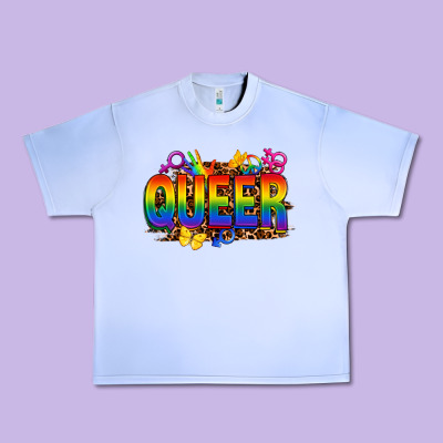 Queer Urban Heavy Tee Designed By Fadigitalartstudio
