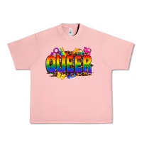 Salmon queer Urban Heavy Tee - FaDigitalArtStudio