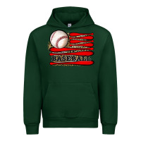 Foreset Green leopard baseball flag Urban Hoodie - JahusDesignShop