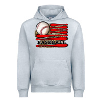 Heather Grey leopard baseball flag Urban Hoodie - JahusDesignShop