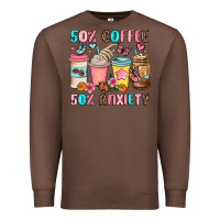 Chestnut half teacher half coffee Premium Sweatshirt - JahusDesignShop