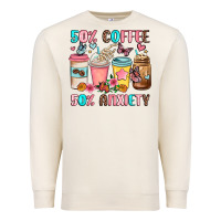 Sandshell half teacher half coffee Premium Sweatshirt - JahusDesignShop