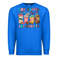 True Royal half teacher half coffee Premium Sweatshirt - JahusDesignShop