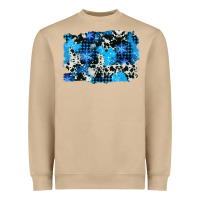 Mushroom westerb cowhide winter background Heavyweight Sweatshirt - AdoDesignShop