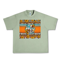 Oil Green sunflowers hexagon frame mama Urban Heavy Tee - Jasminsmagicworld