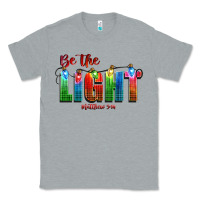 Heather Grey be the light matthew 5 14 Classic Tee - CowGirlArtShop