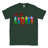 Sports Green be the light matthew 5 14 Classic Tee - CowGirlArtShop