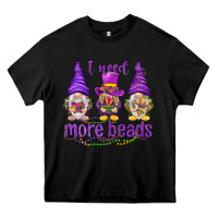 Black I need more beads with gnomies Heavy Core Tee - HowdyJamesFarm