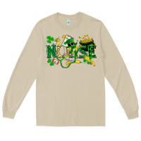 Mushroom nurse st patrick Long Sleeve Tee - FaDigitalArtStudio