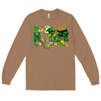 Toasted Coconut nurse st patrick Long Sleeve Tee - FaDigitalArtStudio