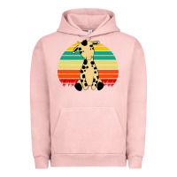Pigment Salmon africa animals african safari retro Urban Hoodie - linhVisuals