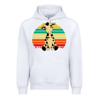 White africa animals african safari retro Urban Hoodie - linhVisuals
