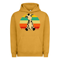 Pigment Peanut Butter africa animals african safari retro Urban Hoodie - linhVisuals