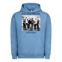 Pigment Pebble Blue the outsiders Urban Hoodie - linhVisuals