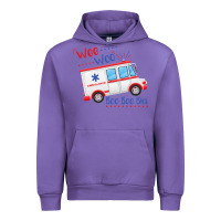 Tulip emt paramedic wee woo ambulance boo Urban Hoodie - linhVisuals