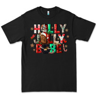 Black holly jolly babe Premium Tee - CowGirlArtShop