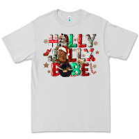 Dove Grey holly jolly babe Premium Tee - CowGirlArtShop