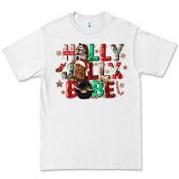 White holly jolly babe Premium Tee - CowGirlArtShop