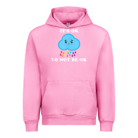 Fuchsia Pink mental health awareness therapy its ok to not be ok Urban Hoodie - linhVisuals