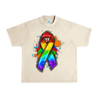 Sandshell Pride ribbon Urban Heavy Tee - FaDigitalArtStudio