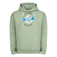 Pigment Oil Green mt whitney summit club hiking Urban Hoodie - linhVisuals