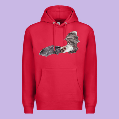 Mexican Free Tailed Bat Premium Hoodie Designed By Lillyallendesigns