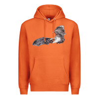 Carrot mexican free tailed bat Premium Hoodie - LillyAllenDesigns