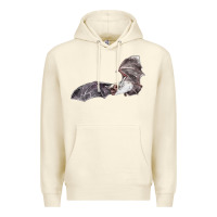 Sandshell mexican free tailed bat Premium Hoodie - LillyAllenDesigns