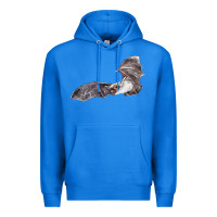 True Royal mexican free tailed bat Premium Hoodie - LillyAllenDesigns