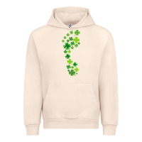Sandshell best st. patrick's day gift lucky foot print t shirt Urban Hoodie - linhVisuals