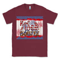 Burgundy red white boujee Classic Tee - Artiststas