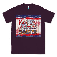 Plum red white boujee Classic Tee - Artiststas