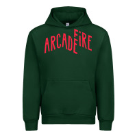 Forest Green Arcade Fire Urban Hoodie - linhVisuals