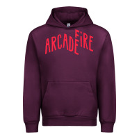 Mauve Wine Arcade Fire Urban Hoodie - linhVisuals