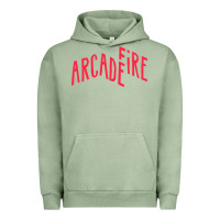 Pigment Oil Green Arcade Fire Urban Hoodie - linhVisuals
