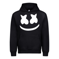 Black mello face Urban Hoodie - linhVisuals