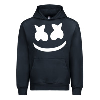Navy mello face Urban Hoodie - linhVisuals