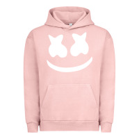Pigment Salmon mello face Urban Hoodie - linhVisuals