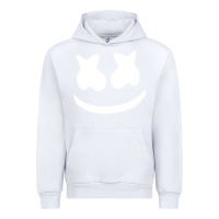White mello face Urban Hoodie - linhVisuals